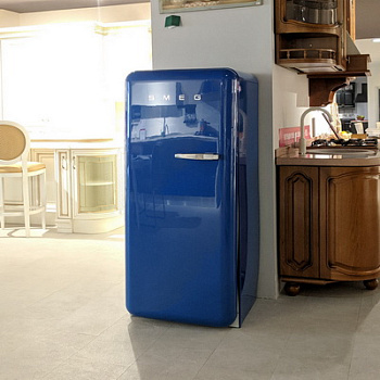 общий вид холодильника в шоу-руме ЖАННА cucine
